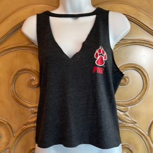 NWT Victoria’s Secret pink cropped tee